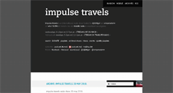 Desktop Screenshot of impulsetravels.org